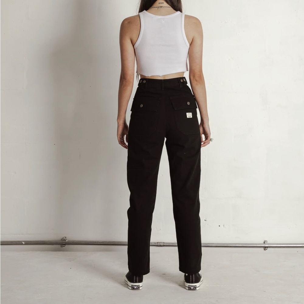 BRAND NEW BLACK UTILITY PANTS P&CO